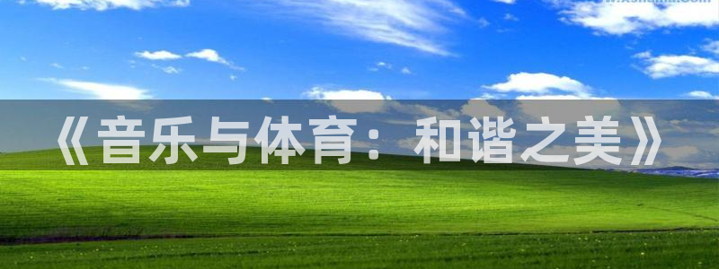 《音乐与体育：和谐之美》