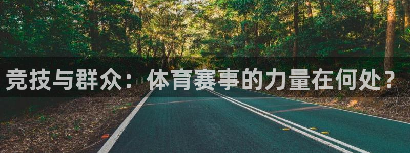 竞技与群众：体育赛事的力量在何处？