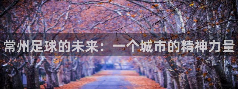 常州足球的未来：一个城市的精神力量